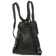 Balenciaga Black Leather Traveler Backpack 387285.1000.C.538735 AQ00453