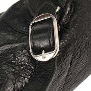 Balenciaga Black Leather Traveler Backpack 387285.1000.C.538735 AQ00453