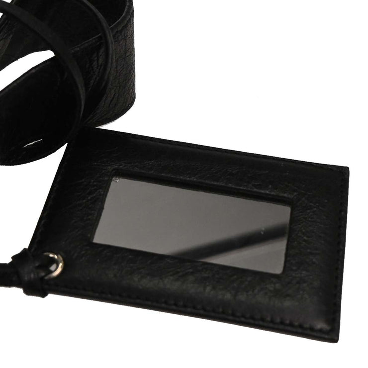 Balenciaga Black Leather Traveler Backpack 387285.1000.C.538735 AQ00453