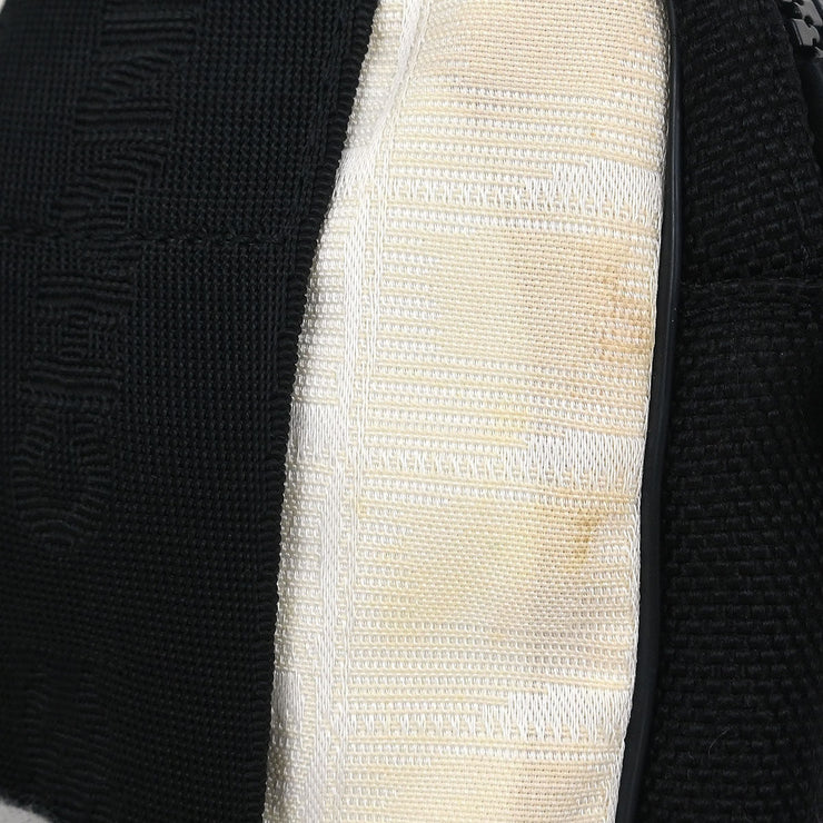 Chanel White Nylon Travel Line Shoulder Bag AQ00454