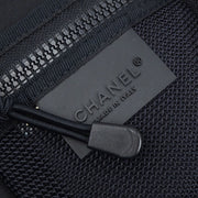 Chanel White Nylon Travel Line Shoulder Bag AQ00454