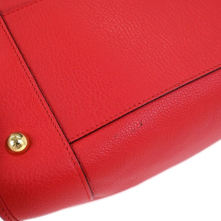 Loewe Red Amazona 36 Handbag 011304 AQ00461