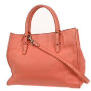 Balenciaga Salmon Pink Papier 2way Handbag 305572.5620.H.515859 AQ00465