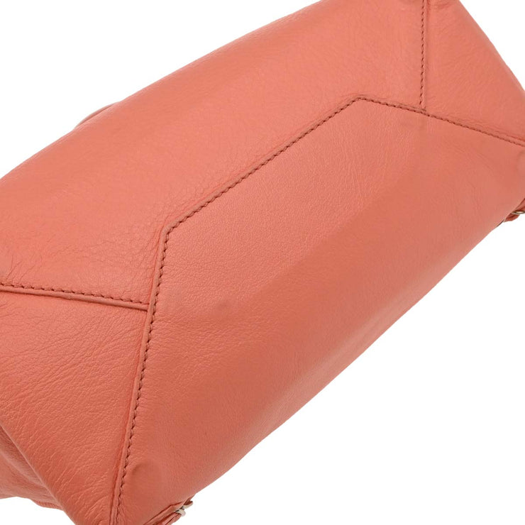 Balenciaga Salmon Pink Papier 2way Handbag 305572.5620.H.515859 AQ00465