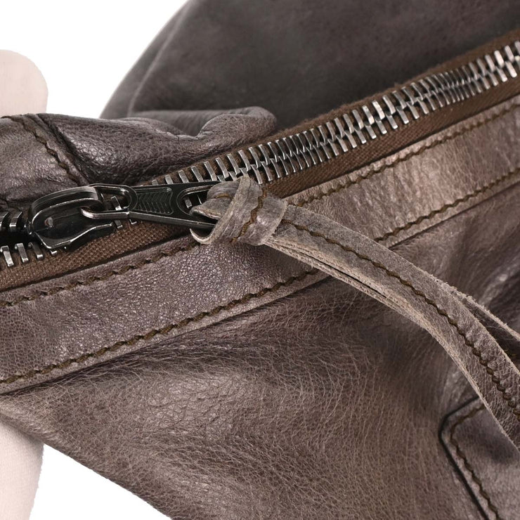 Balenciaga Brown The Courier XL Shoulder Bag 223410.1669 AQ00466