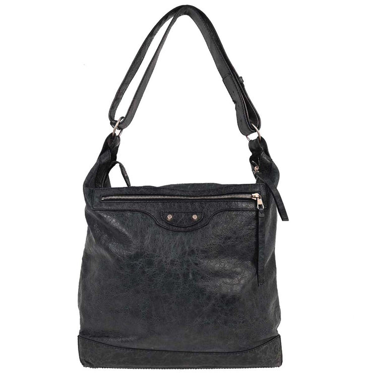 Balenciaga Dark Green The Day Shoulder Bag 272409.4040/1669 AQ00467