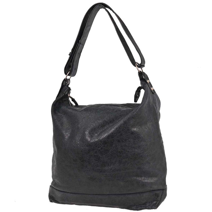 Balenciaga Dark Green The Day Shoulder Bag 272409.4040/1669 AQ00467