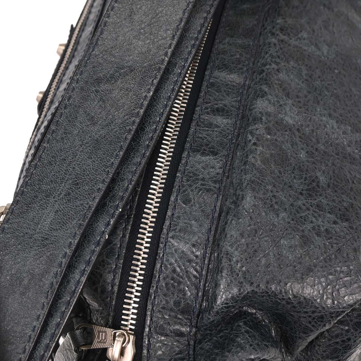 Balenciaga Dark Green The Day Shoulder Bag 272409.4040/1669 AQ00467