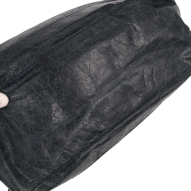 Balenciaga Dark Green The Day Shoulder Bag 272409.4040/1669 AQ00467