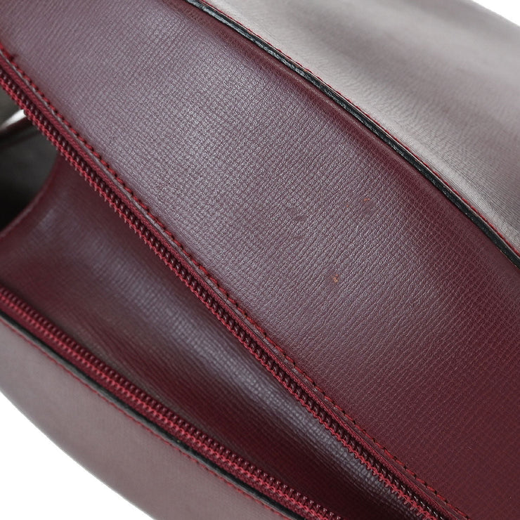 Cartier Bordeaux Leather Backpack L27 AQ00470