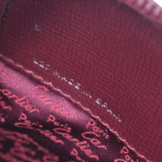 Cartier Bordeaux Leather Backpack L27 AQ00470