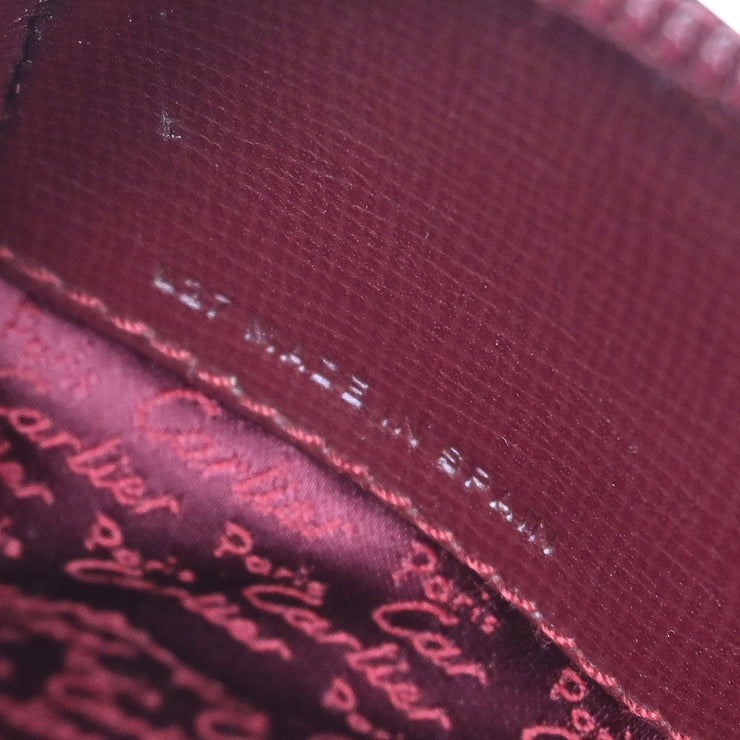 Cartier Bordeaux Leather Backpack L27 AQ00470