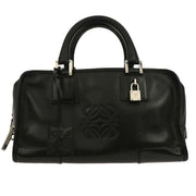 Loewe Black Leather Amazona 28 Handbag 060702 AQ00471