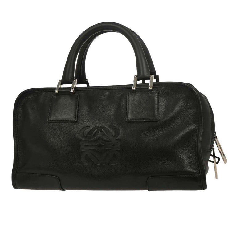 Loewe Black Leather Amazona 28 Handbag 060702 AQ00471