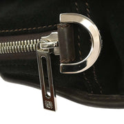 Loewe Black Suede Amazona Handbag 060712 AQ00478