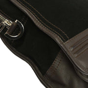 Loewe Black Suede Amazona Handbag 060712 AQ00478