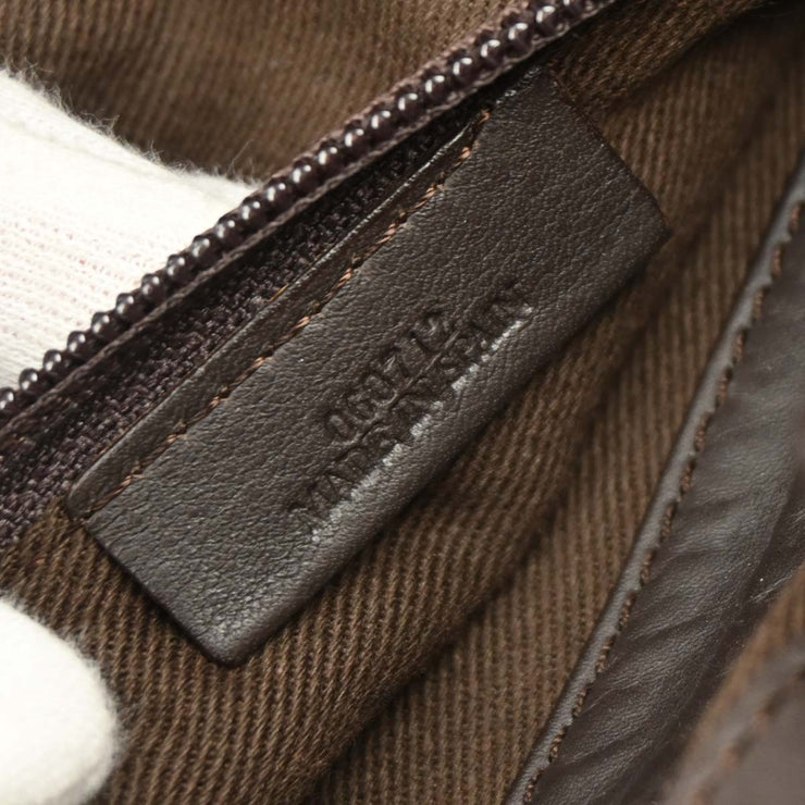 Loewe Black Suede Amazona Handbag 060712 AQ00478