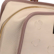 Loewe Off-white Leather Cherry Blossom Amazona 36 Handbag 271102 AQ00479