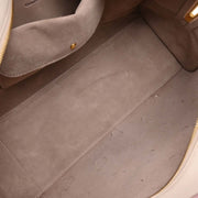 Loewe Off-white Leather Cherry Blossom Amazona 36 Handbag 271102 AQ00479