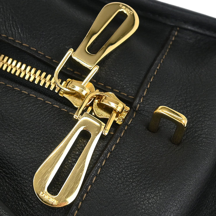 Loewe Beige Black Brown Amazona 28 Handbag 271401 AQ00480