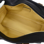 Loewe Beige Black Brown Amazona 28 Handbag 271401 AQ00480
