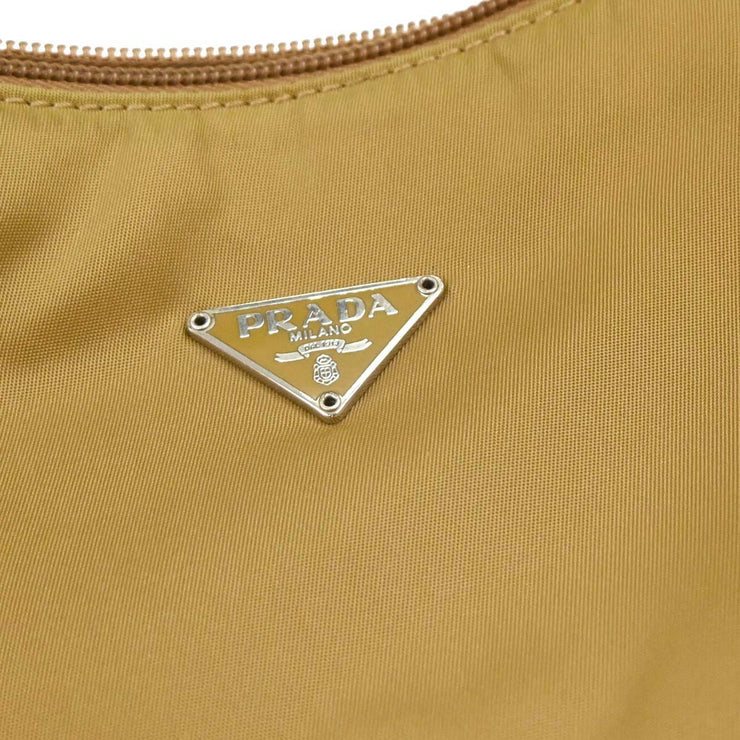 Prada Beige Nylon Handbag 27 AQ00487