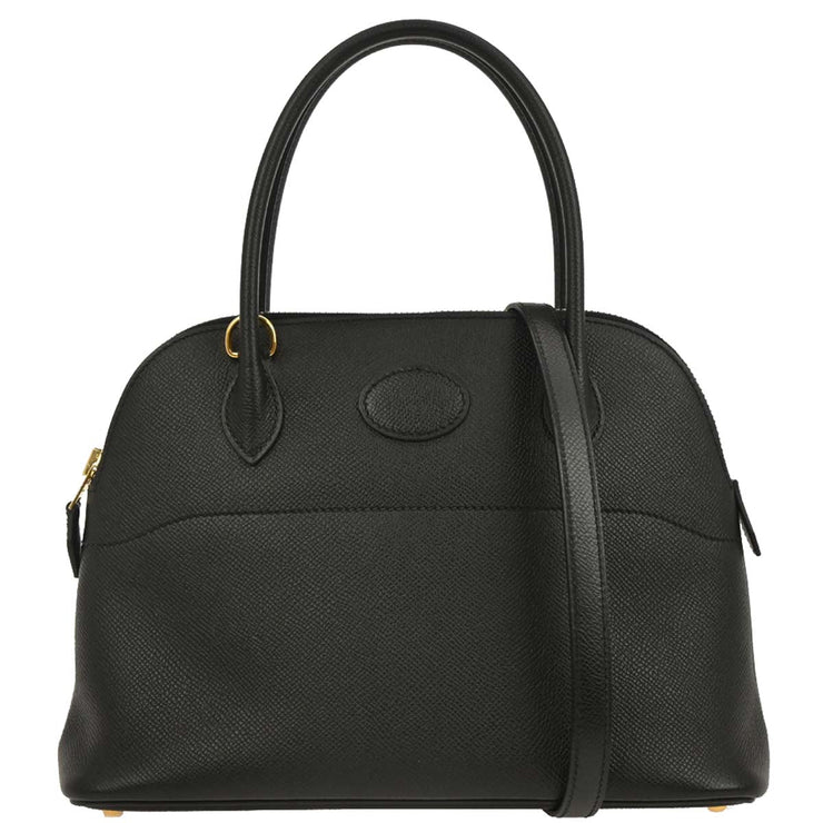 Hermes Black Epsom Bolide 27 2way Handbag DIT457*F BQ00100