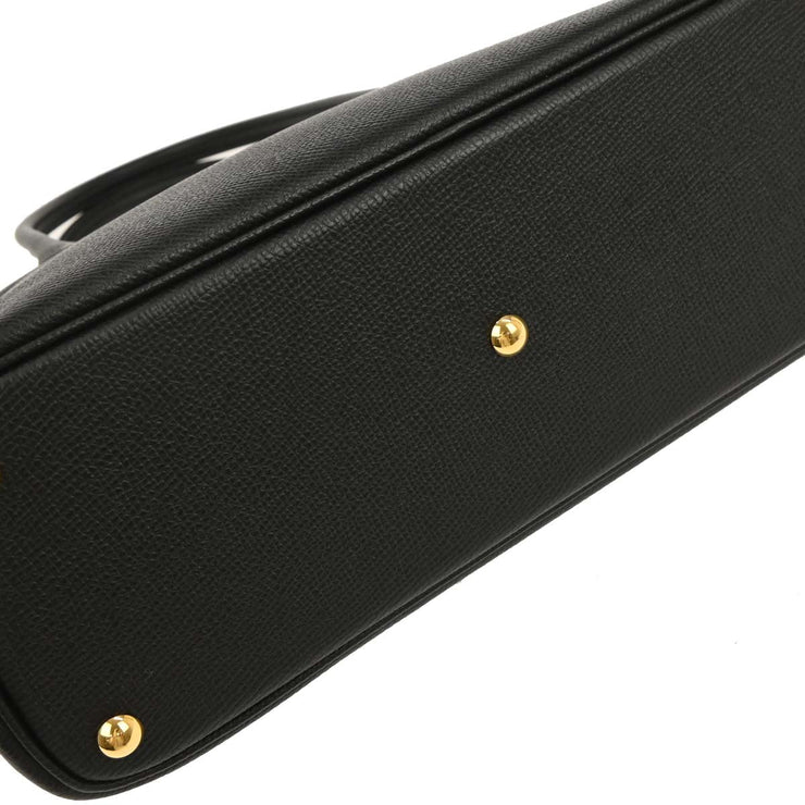 Hermes Black Epsom Bolide 27 2way Handbag DIT457*F BQ00100