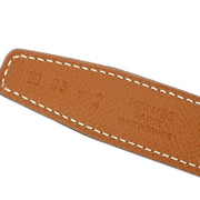 Hermes Box Calf Epsom Collier de Chien Belt #85 Small Good  Square:R T4 BQ00124
