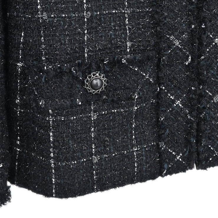 Chanel Jacket Black P54659V34910 #34 BQ00180