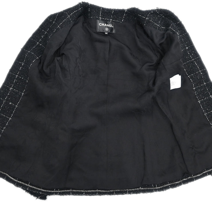 Chanel Jacket Black P54659V34910 #34 BQ00180