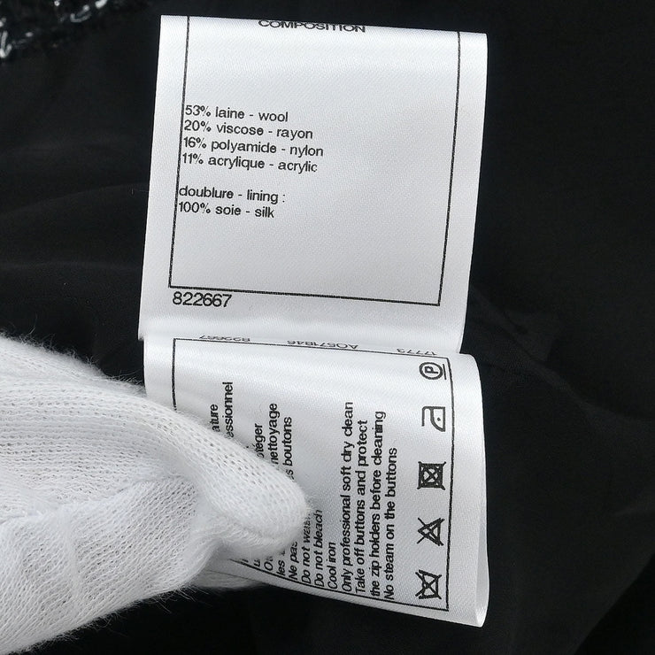 Chanel Jacket Black P54659V34910 #34 BQ00180