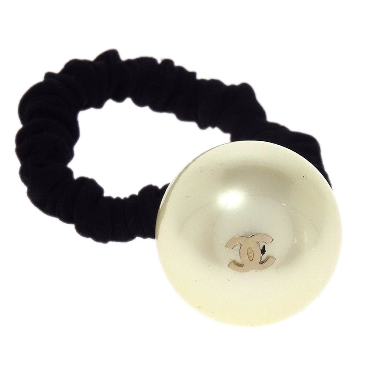 Chanel Hair Band Hair Accessories White F17V BQ00183