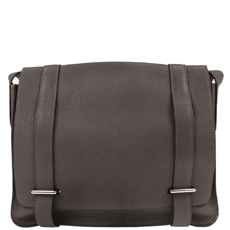 Hermes Etain Taurillon Clemence Steve Caporal 27 Shoulder Bag XGS006HI 166739