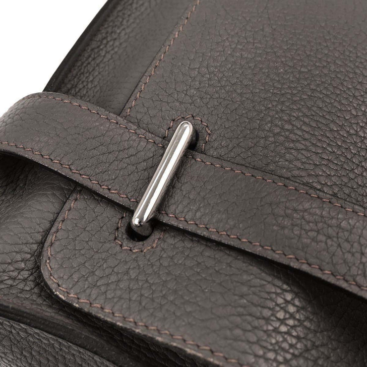Hermes Etain Taurillon Clemence Steve Caporal 27 Shoulder Bag XGS006HI 166739
