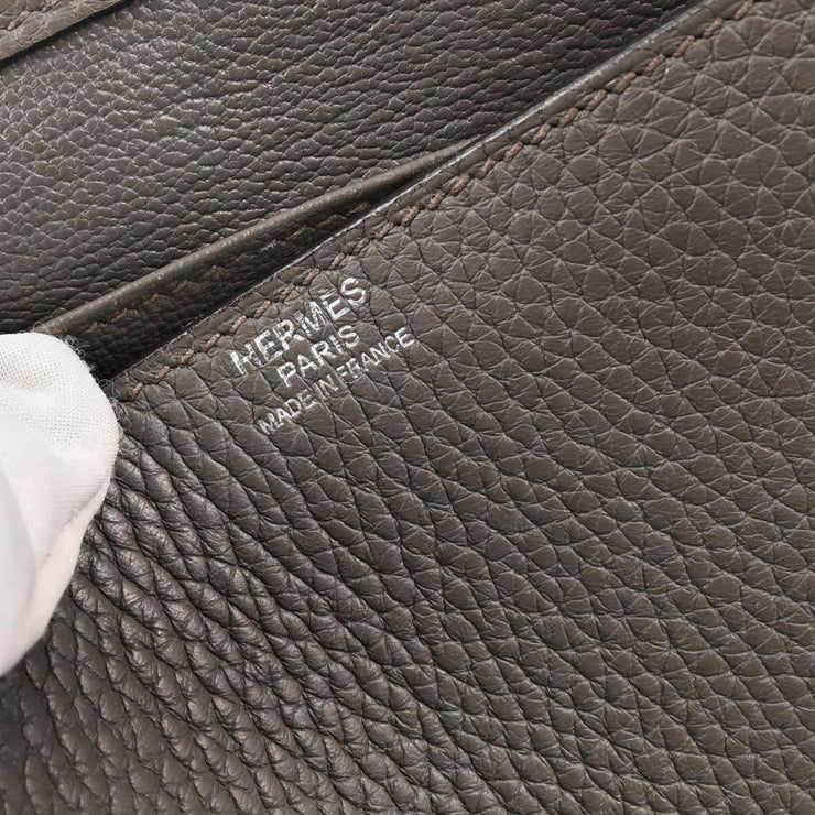 Hermes Etain Taurillon Clemence Steve Caporal 27 Shoulder Bag XGS006HI 166739