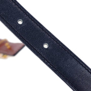 Hermes Black Box Calf Constance Reversible Belt #80 Small Good  Square:A 16 115740