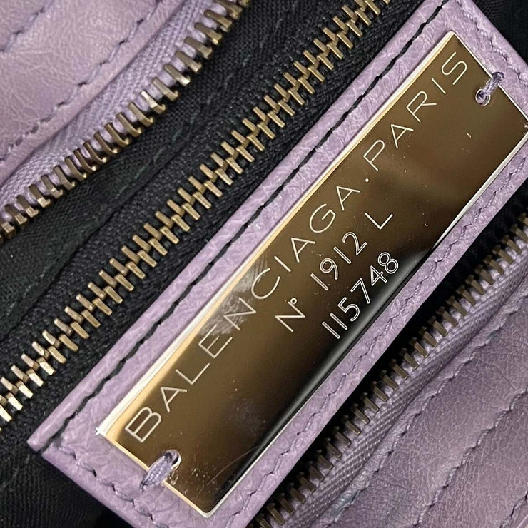 Balenciaga Purple The City Handbag 115748.5425.527276 187011