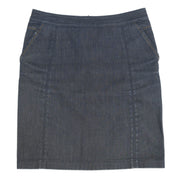 Celine Skirt Denim Navy 2 2A55/1580 #40 KK32325