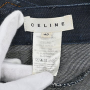 Celine Skirt Denim Navy 2 2A55/1580 #40 KK32325