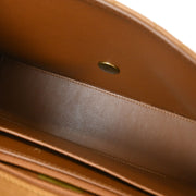 Chanel Brown Calfskin Medium Single Flap Shoulder Bag KQ00018