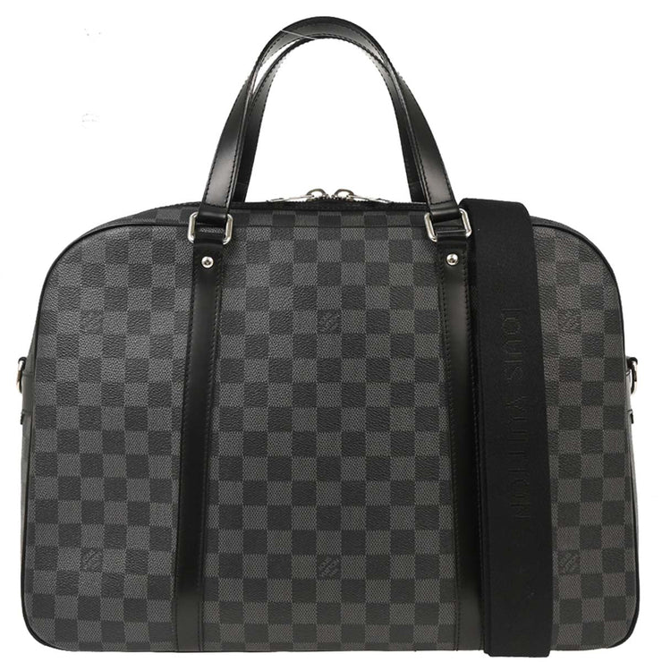 Louis Vuitton Damier Graphite Yohn 2way Briefcase Handbag N48118 BA2098 NQ00033
