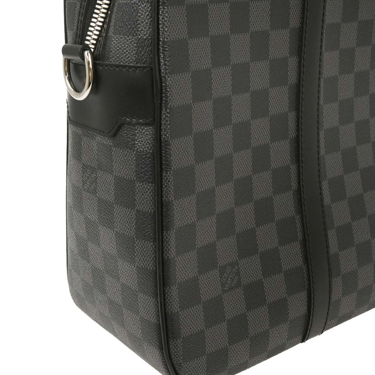 Louis Vuitton Damier Graphite Yohn 2way Briefcase Handbag N48118 BA2098 NQ00033