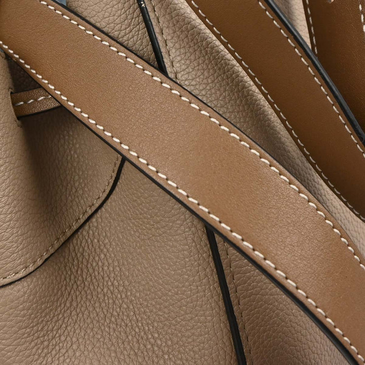 Loewe Brown Hammock 2way Tote Handbag 261938 NQ00104
