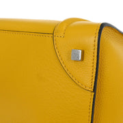 Celine Yellow Mini Luggage Tote Bag S-AT-1103 S-CU-1113 NQ00369