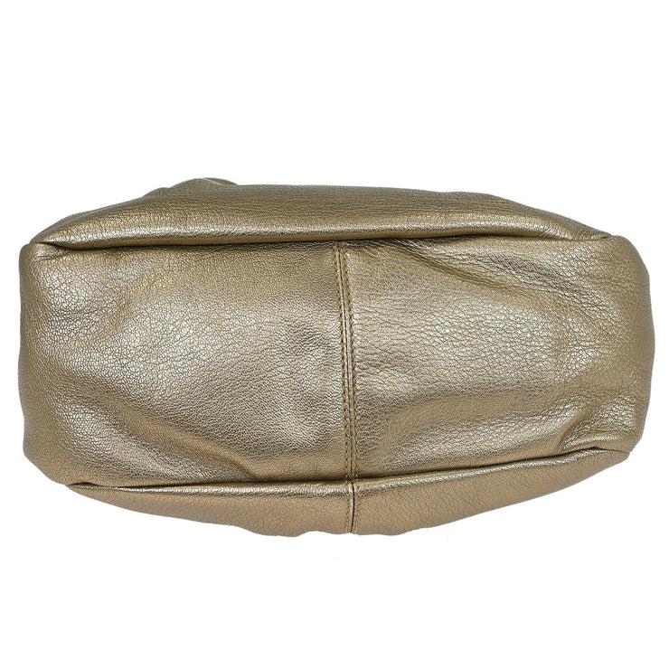 Salvatore Ferragamo Gold Vara 2way Handbag AU-21/C339 NQ01097