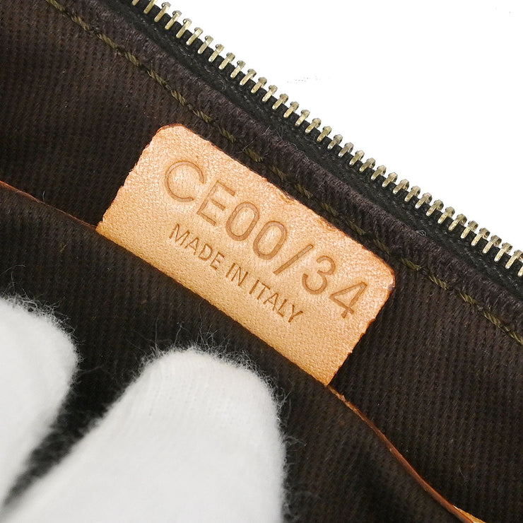 Celine Brown Macadam Handbag CE00/34 NQ01313