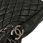 Chanel Black Lambskin Tote Shoulder Bag XX02658