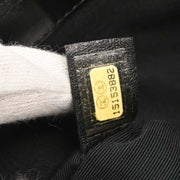 Chanel Black Lambskin Tote Shoulder Bag XX02658