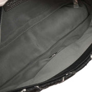 Chanel Black Nylon Paris-Byzance Tweed On Stitch Flap Shoulder Bag XX03567